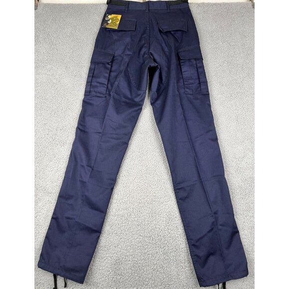 New Rothco BDU Unisex Blue Cargo Pants Military Tactical Uniform Size 27-31 - Picture 2 of 14